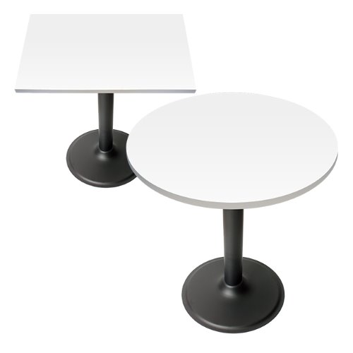 CWT227 화이트 멜라민테이블 목재 철재 인테리어 디자인 탁자