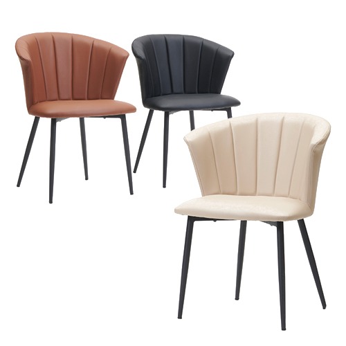 CLC457 루이체어 스틸 가죽 고급 컬러 디자인 인테리어 의자