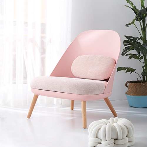 CFC188 파렛트체어 패브릭 플라스틱 컬러 디자인 소파 의자