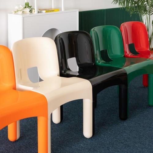 CPC461 아이비 체어 플라스틱 빈티지 의자 미드센츄리 디자인 카페 의자