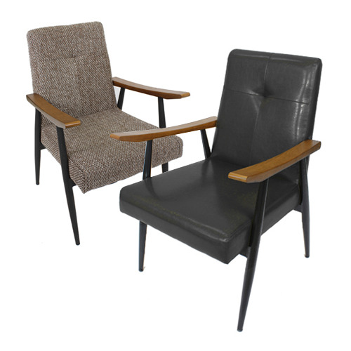 CLS043 디자인소파패브릭 인조가죽 카페 서재 거실 의자